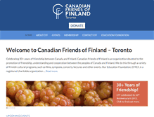 Tablet Screenshot of cff.ca